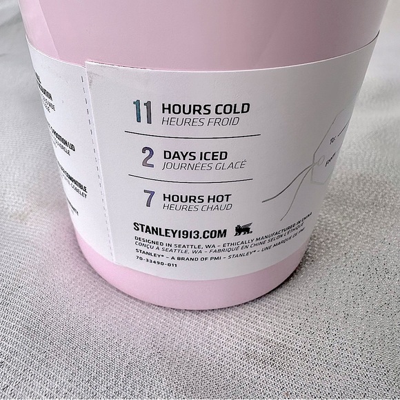 🎉2xHP!! STANLEY ✨NWT✨ Winter Wonderland 40oz Quencher | Ltd Edition Icicle Gloss - Picture 7 of 11